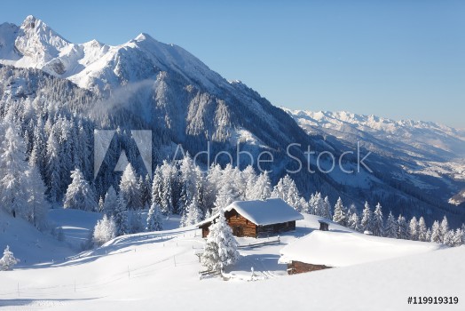 Bild på Wintermrchen in den Alpen